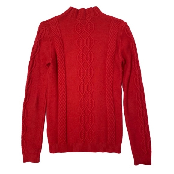 3/$25✨ Soft Cableknit ♥️ Red Sweater - Picture 6 of 6